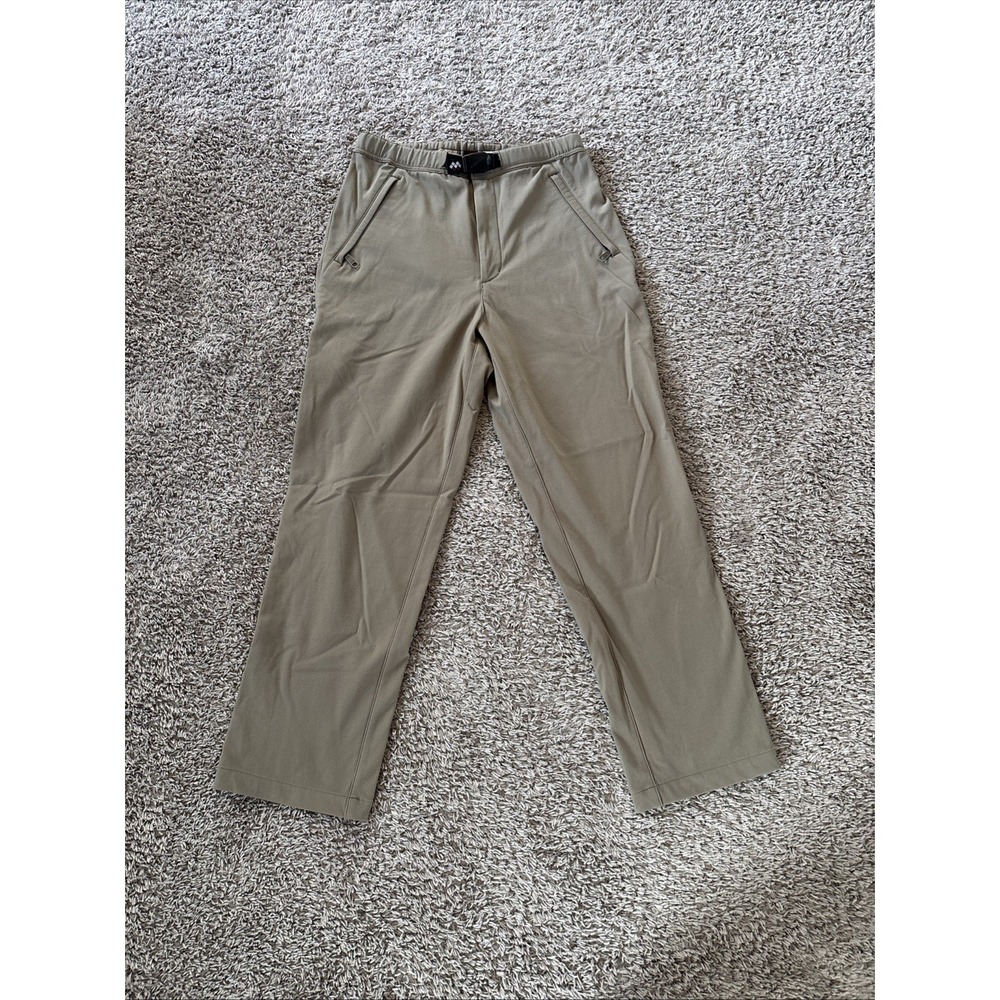 Mont-Bell schoeller guide pants size Medium M Nylon Blend hiking fishing Belted - Picture 1 of 6